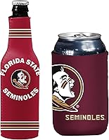 Vista 16 de College Team Color Logo Can & Bottle Holder Insulator Beverage Cooler Set