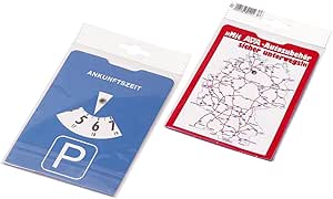 Disco Orologio Parcheggio Con 2 Ventose - Accessorio Auto Per Zona A Sosta Limitata - Foto 3