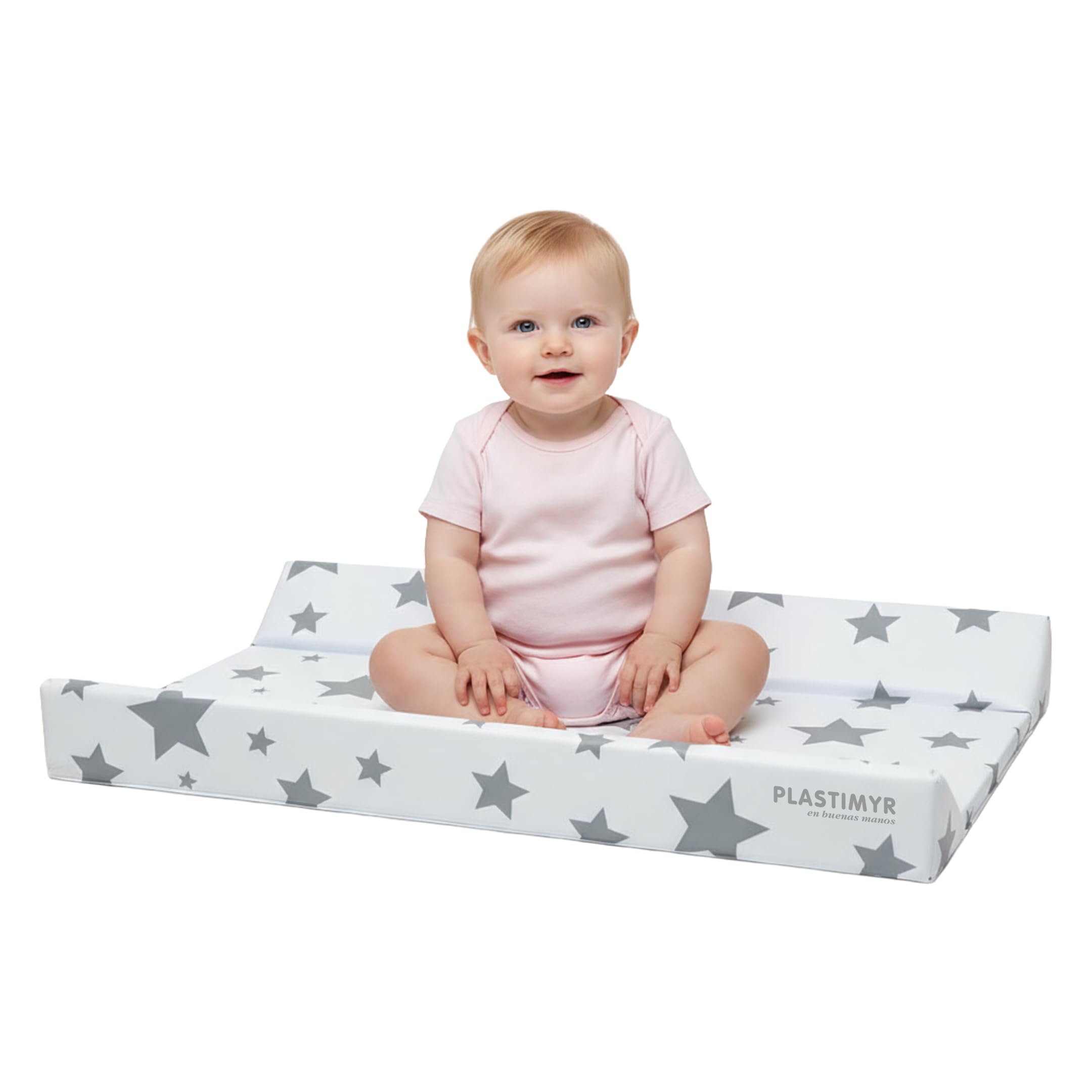 Plastimyr - Cambiador Flexible Bebe - Cambiador Bebe Impermeable - 81 x 50 x 9 cm