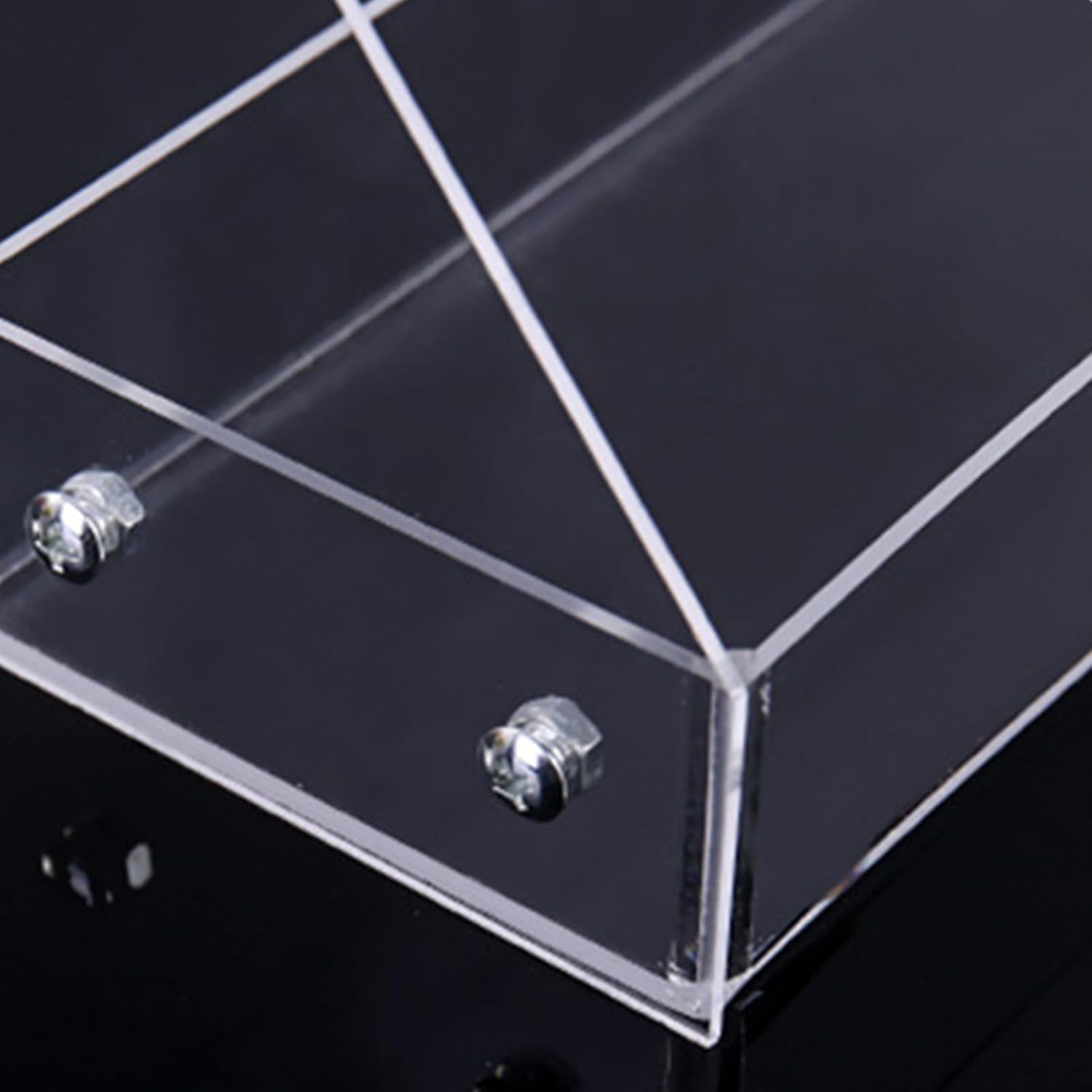 7 Tiers Acrylic Nail Polish Organizer Rack,Paint Rack Gel Nail Polish Shelf Display,Essential Oils Holder Makeup Organizer,Cosmetic Eyeglasses Lash Display