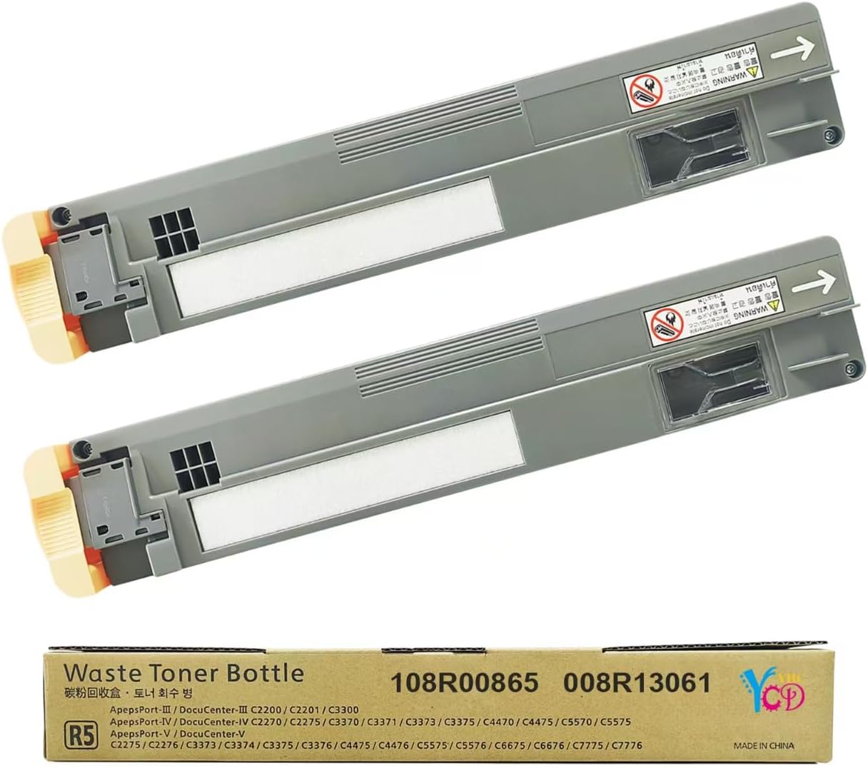 008R13061 Waste Toner Container Replacement for Xerox WorkCentre 7830 7835 7845 7855 7425 7428 7435 7525 7530 7535 7545 7556 7970 AltaLink C8030 C8035 C8045 C8055 C8070 Printer Waste Toner Cartridge
