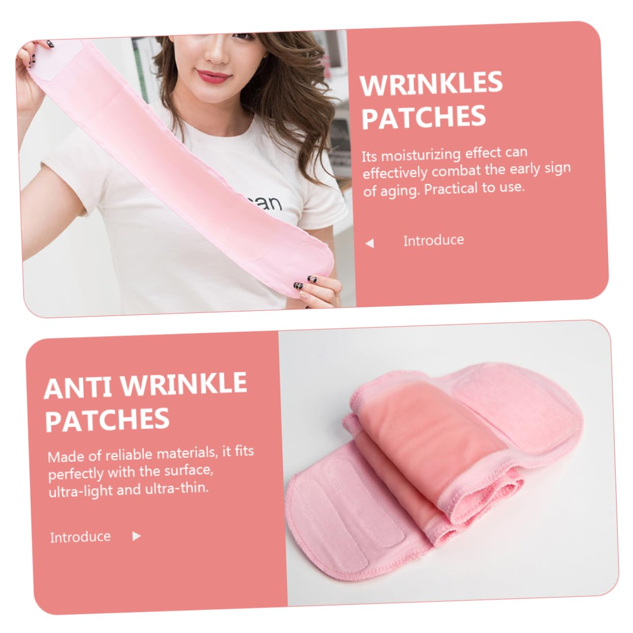 5 Stück Halsmasken Gegen Falten Anti Kollagen Feuchtigkeitsspendender Hals Gegen Falten Schlafgel Balsam Patches Hautpflege Nackenpolster Für Frauen Hautpflege Tool