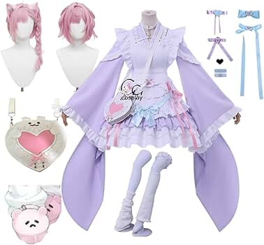 Amazon.co.jp: GGcosplay 結城さくな 新衣装記念グッズ2025 和風