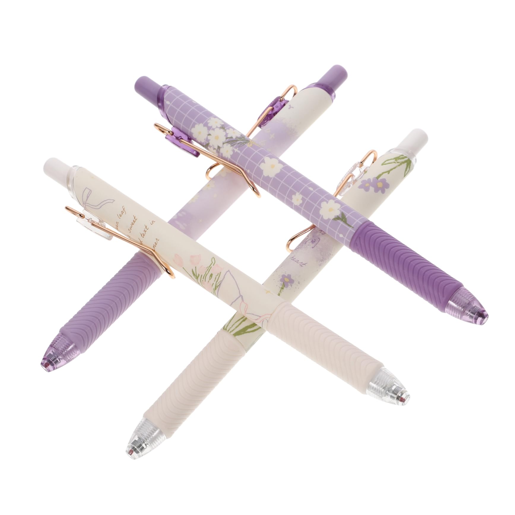 VILLCASE 5 Sätze Gel Stift Farbige Stifte Kunststifte Für Erwachsene Pastell Multipack Gelstift Drücken Student Gelstift Büro Einfacher Gel-nachfüllung 4 Stück * 5