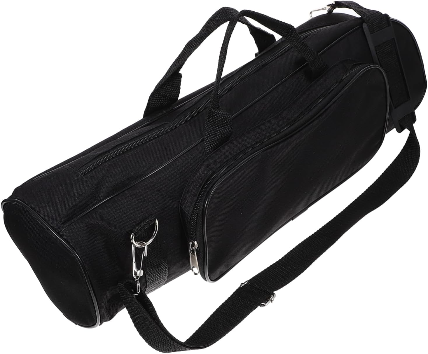 BESPORTBLE Trumpet Gig Bag Black Oxford Cloth Carrying Case with Shoulder Strap Durable and Water Resistant Portable Backpack for Musical Instruments Accessory Pocket Included