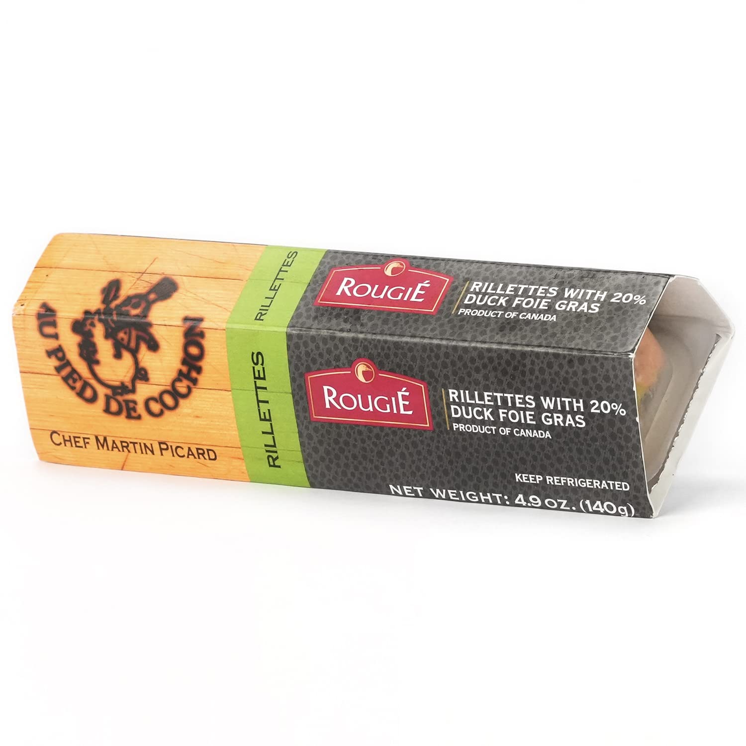 Rillettes de Pato con Foie Gras Rougie 140 g