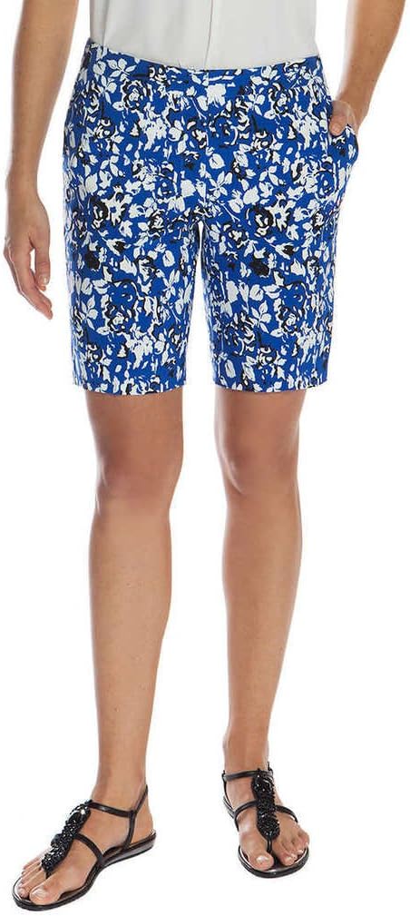 Mario Serrani Womens Italy Comfort Stretch Shorts with Tummy Control