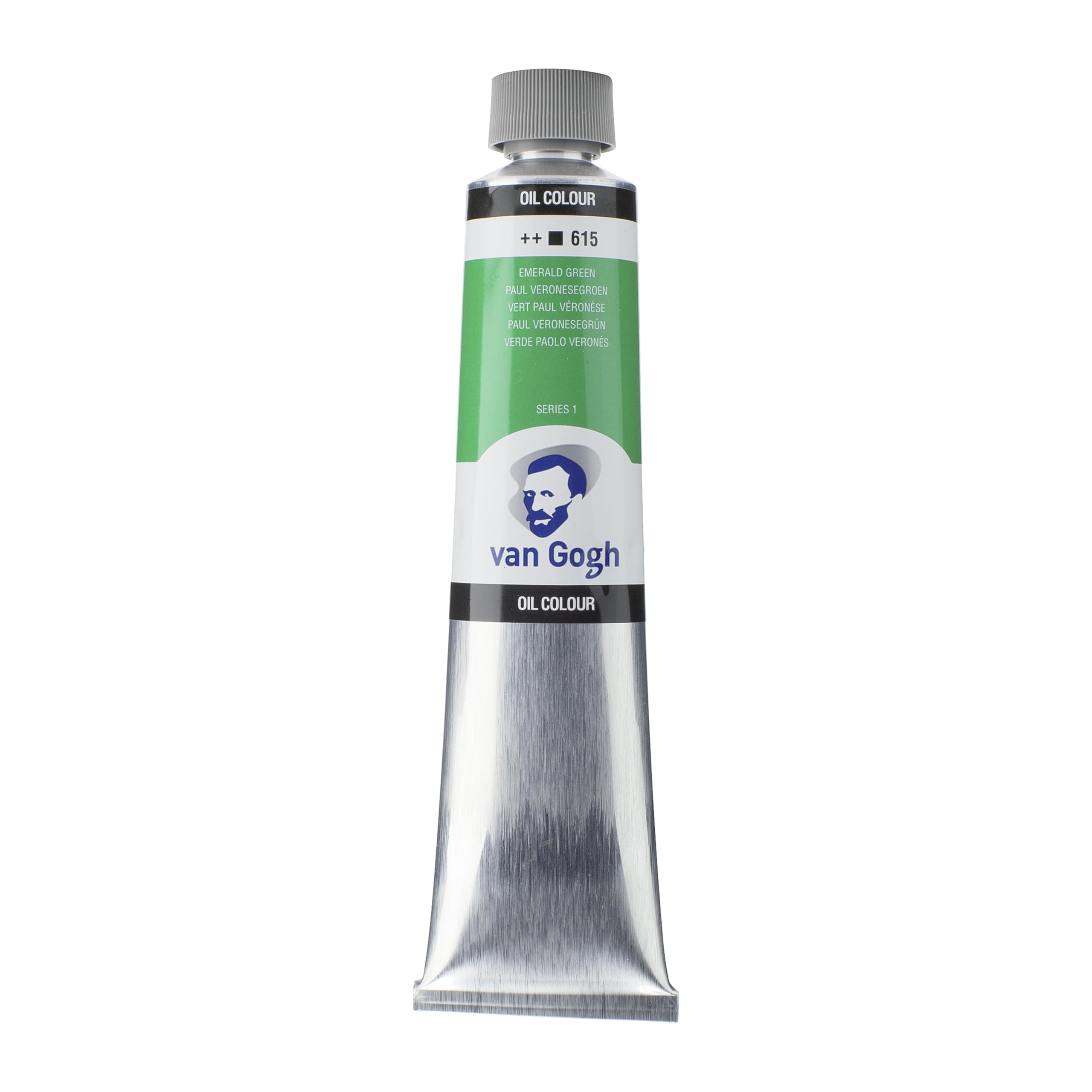 Van Gogh Oil Colour Paint, 200ml Tube, Emerald Green 615 — image 1
