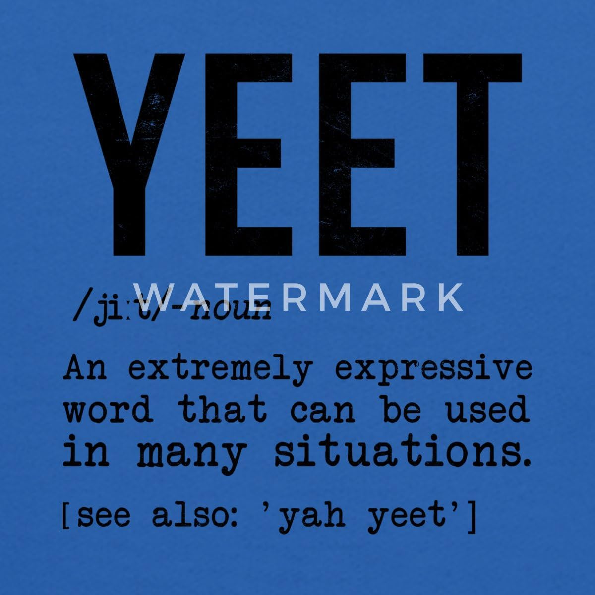 Spreadshirt Yeet Definition Kids' Hoodie - Image 3