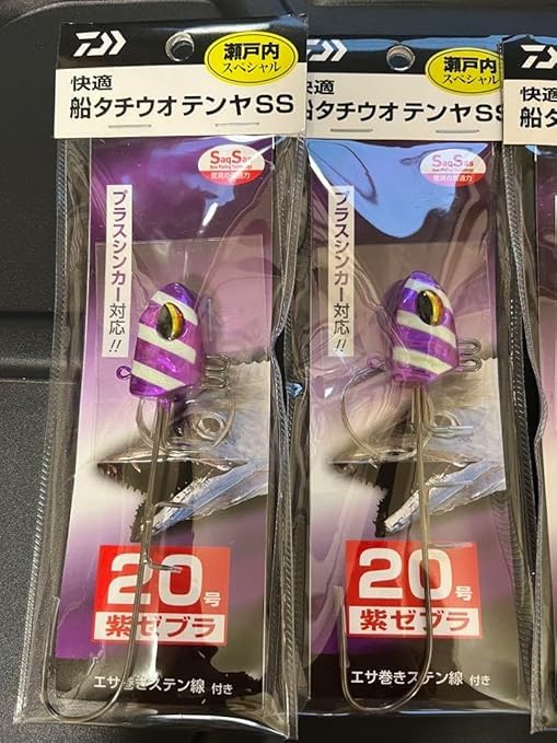Amazon.co.jp: 快適船タチウオテンヤ SS 4個セット 20号 : スポーツ