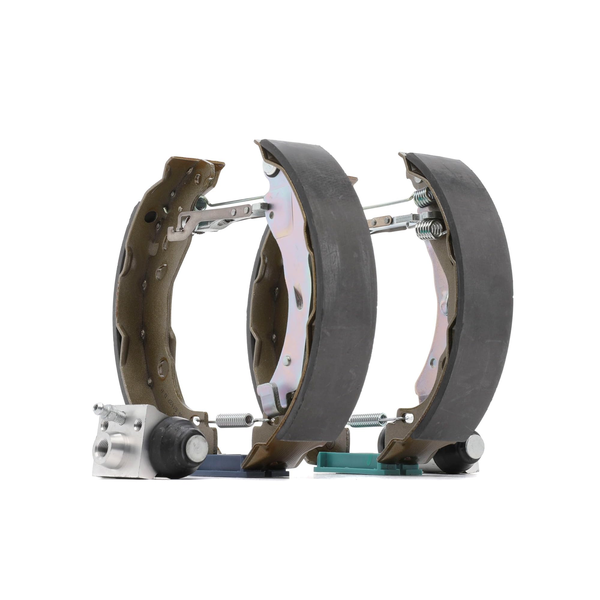 RIDEX 3859B0221 Bremsenset Trommelbremse Bremsbacken Satz Hinten Kompatibel mit RENAULT CLIO II BB0/1/2, CB0/1/2 Clio IV Schrägheck BH, DACIA SANDERO II, NISSAN MICRA IV K13