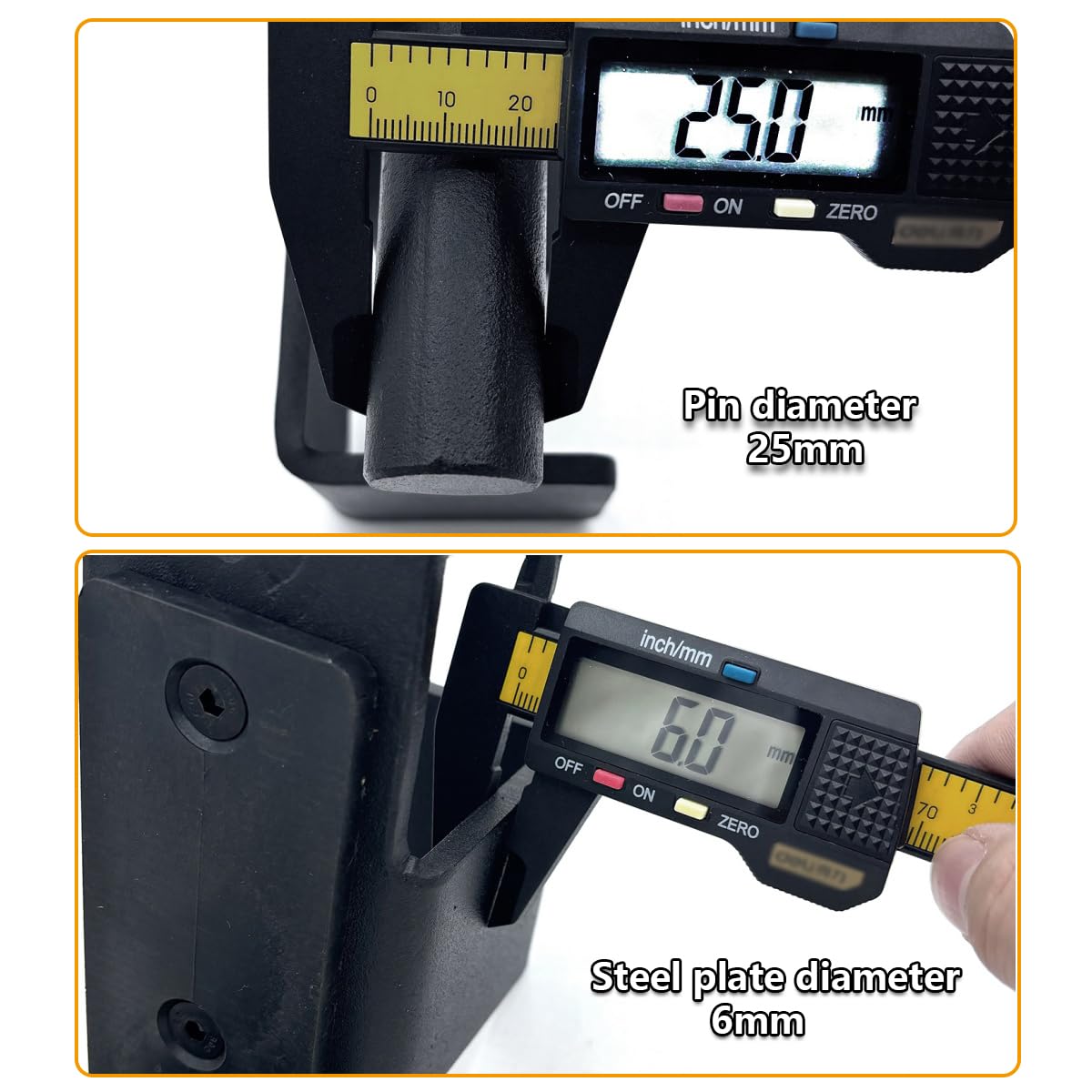 GENKI製　Jフック（60-25）　ロングタイプ Amazon | パワーラックJフック 60mmベゼルに対応 スクワット
