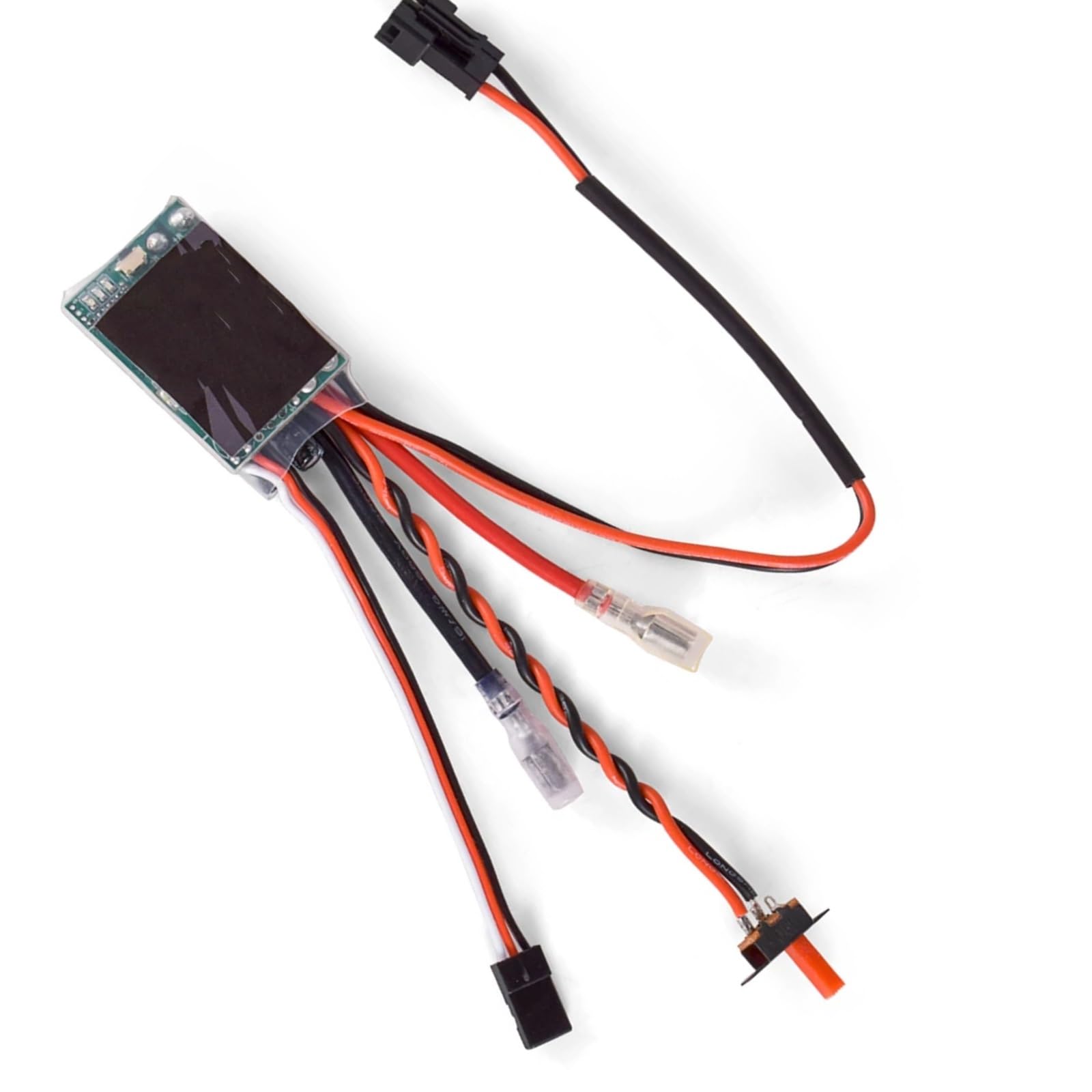 para Mini 2S 30A Cepillado ESC Controlador De Velocidad Eléctrico BEC 5V 3A con Freno RC Modelo Coche 280 290 370 380 390 Reemplazo Motor RC Cepillado Esc