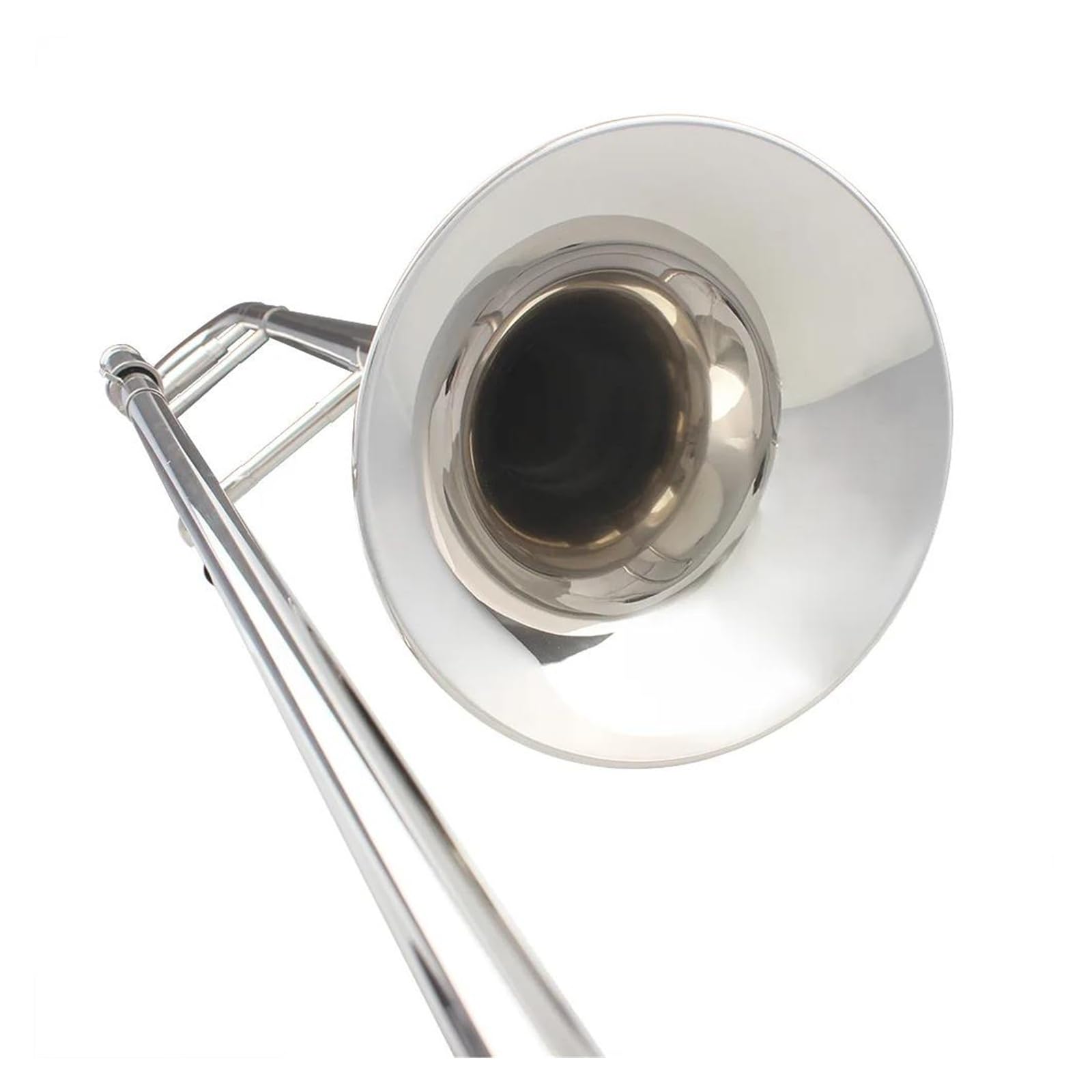 Puzon Srebrny altowy puzon B dur profesjonalny instrument dęty
