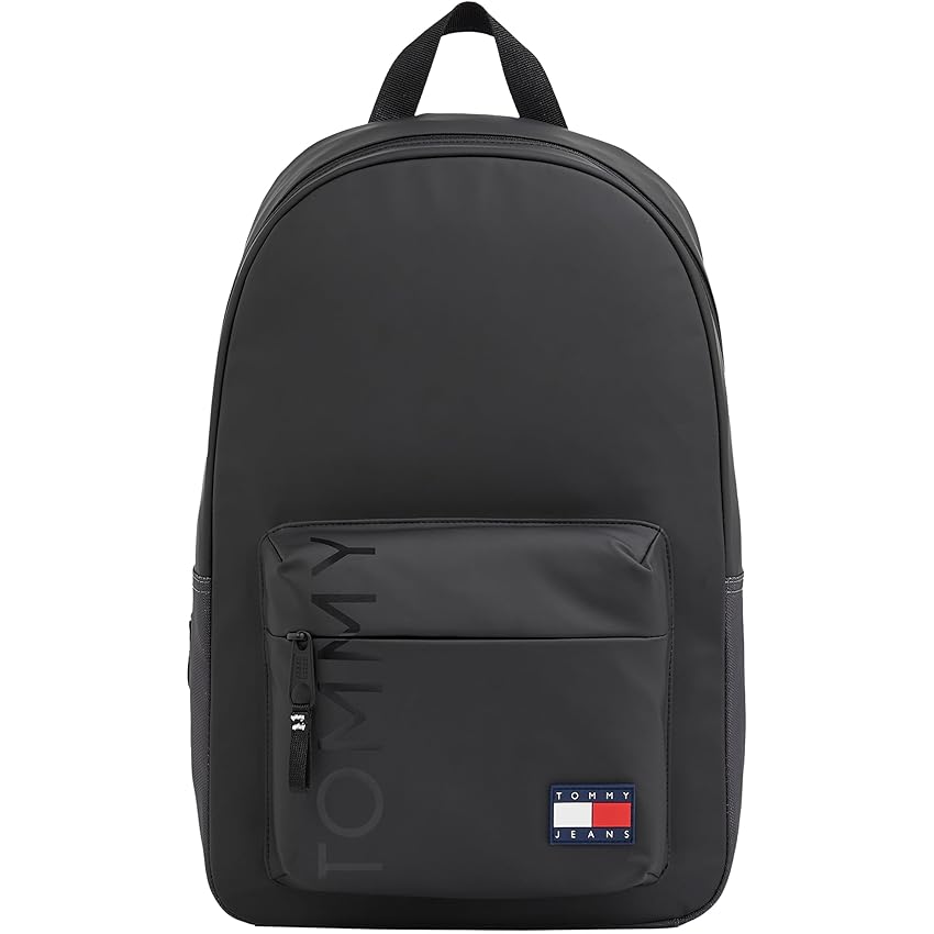 Tommy Jeans Uomo Zaino Daily + Dome Elegante, Nero (Black), Taglia Unica