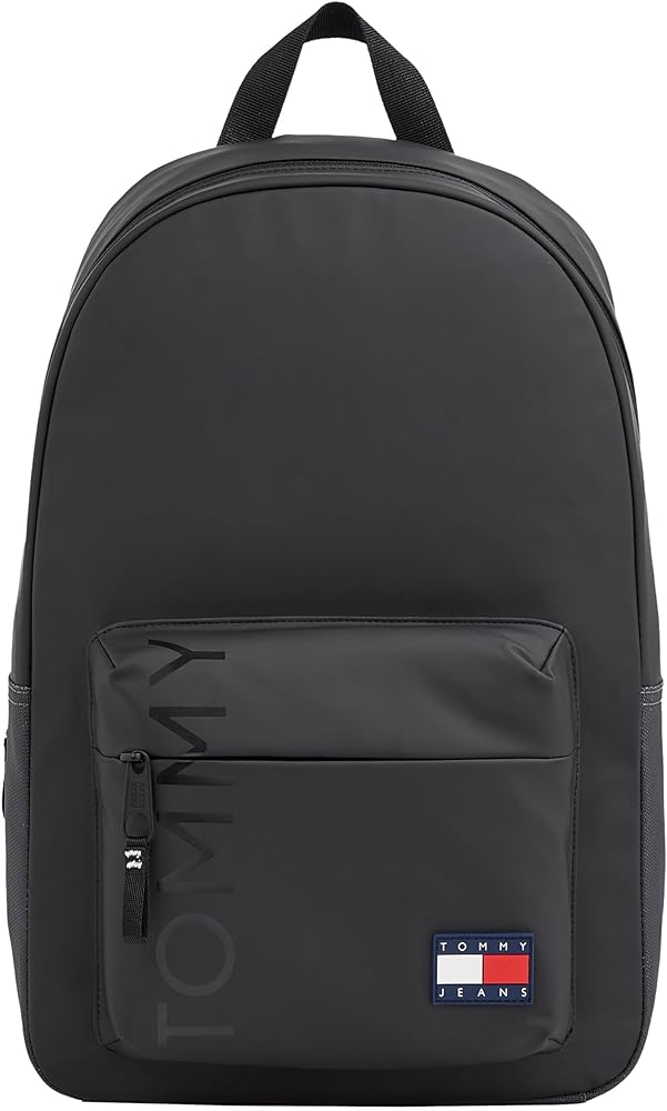 Tommy Jeans Men's Elegant Daily + Dome Backpack, Black Tommy Jeans Men's Elegant Daily + Dome Backpack, Black