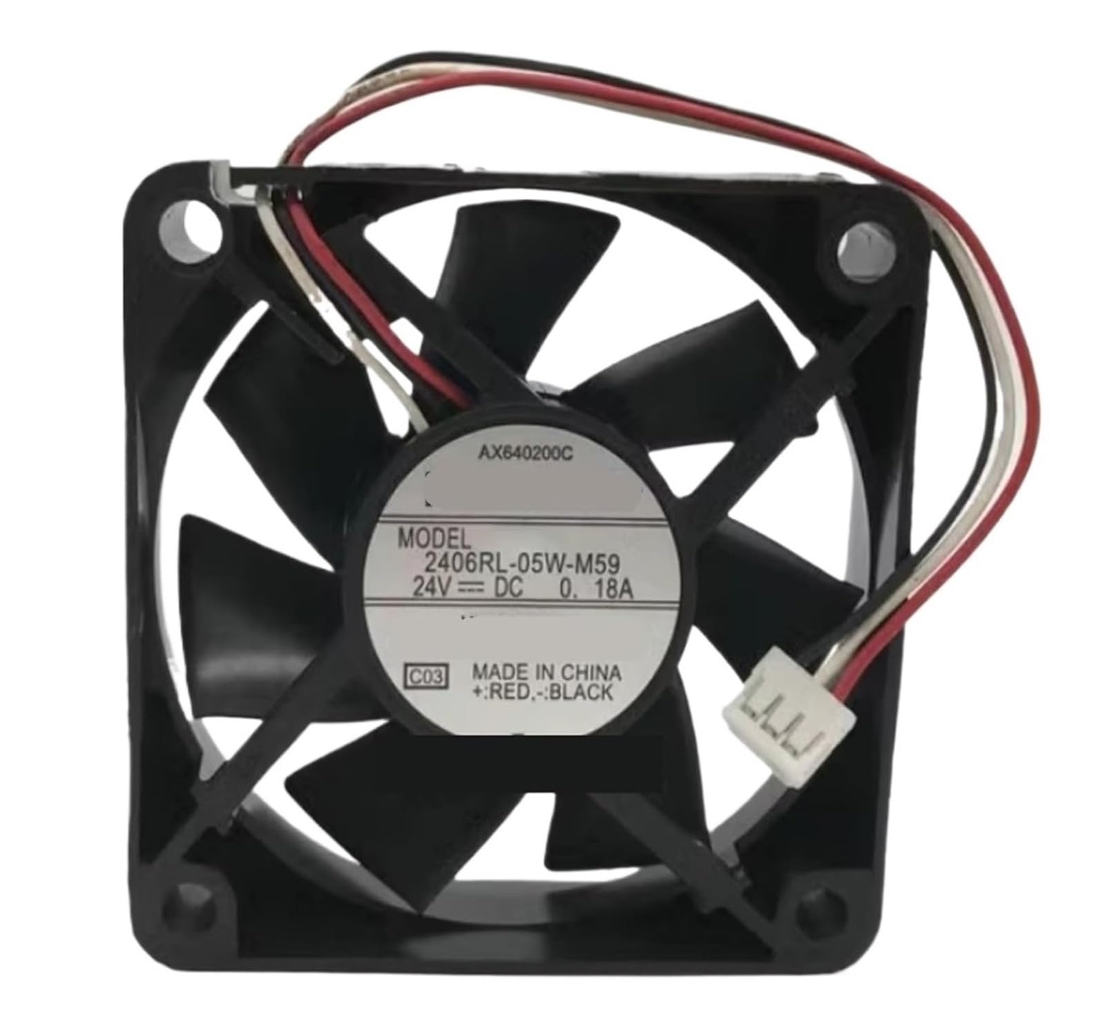 YMUGUEGH 6015 0.18A 2406RL-05W-M59 60 * 60 * 15MM 24V 3 wire inverter fan