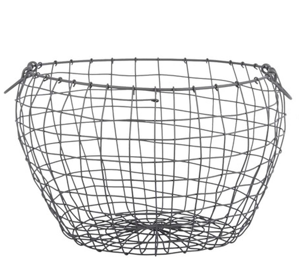 Esschert Design Gusseisen-Wandkorb – Ca. 35 Cm, Mit Kokoseinlage Für Wandmontage