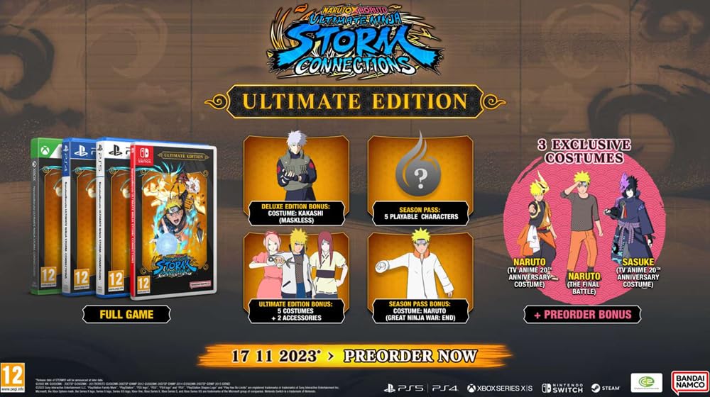 Naruto X Boruto: Ultimate Ninja Storm Connections - Ultimate Edition (PS4)