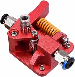 WINSINN Dual Gear Extruder, Ender 3 v2 Upgrade Motorwelle > 20 mm, kompatibel mit Ender 3 Pro CR10 Serie 3D-Drucker TPU-Filamentantriebszufuhr (Dual Connector)