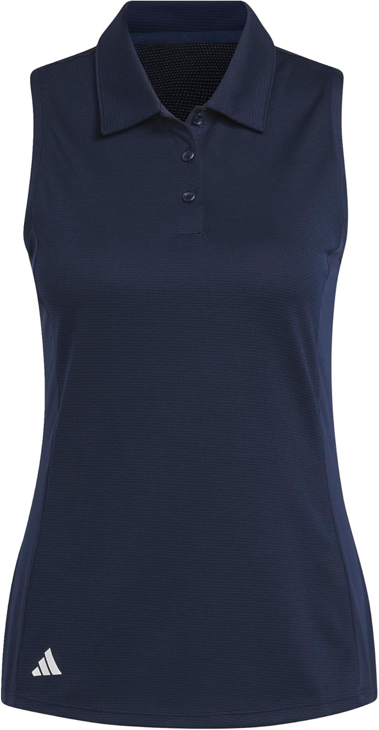 adidas W Spacedye Sleeveless Polo - Image 9