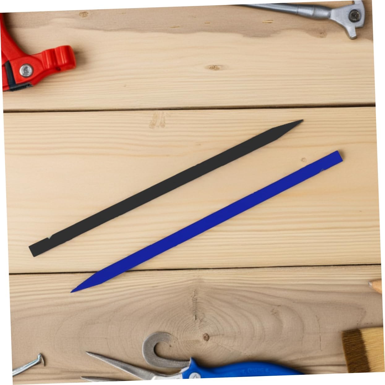 NUOBESTY 100pcs Plastic Prying Tool Kit for Phone Tablet Laptop Repair Spudger and Tools for Electronics Maintenance