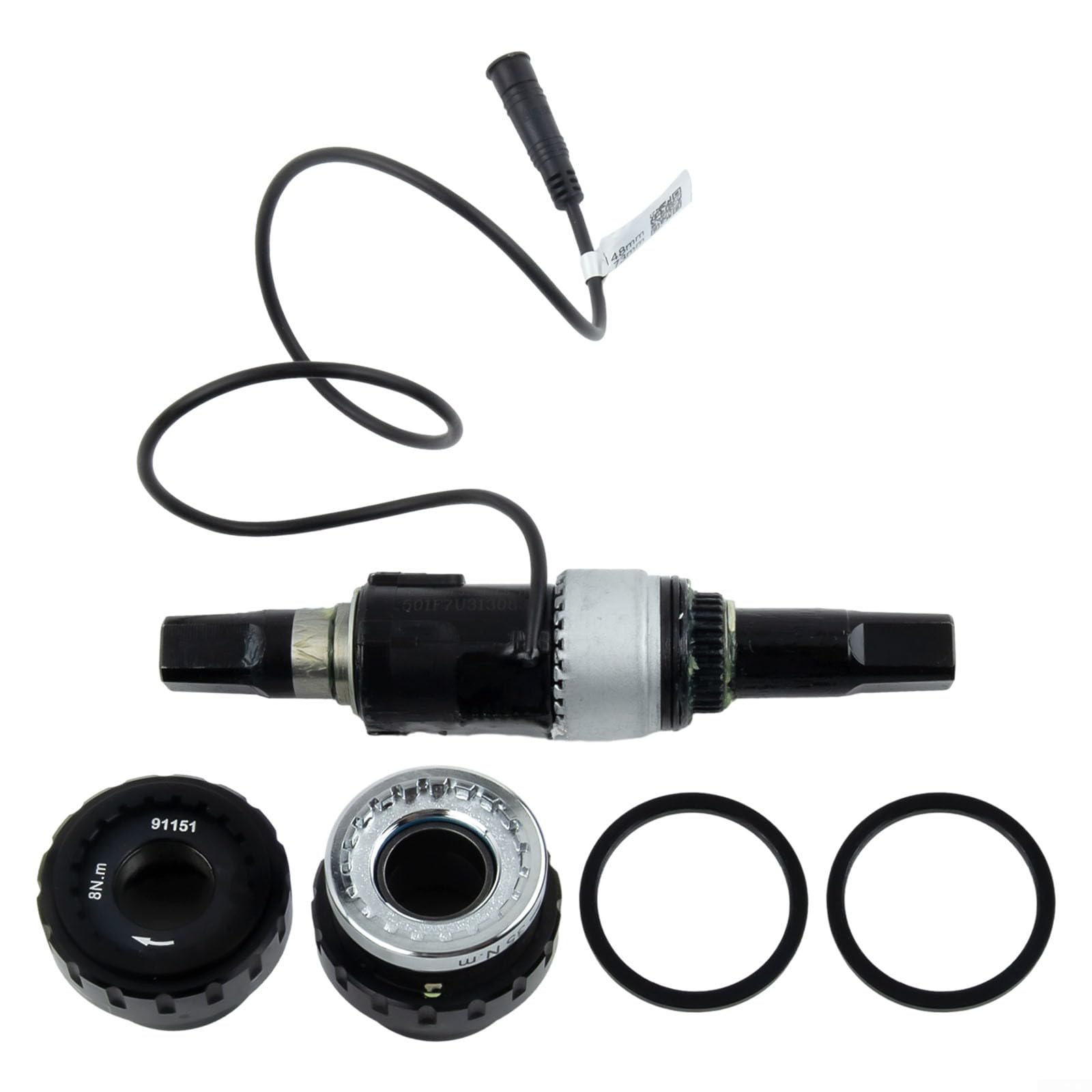 SR PA231.32.ST.C Drehmoment-Mittelachsensor, 6-poliges Kabel, 73 mm unten, für Serienmotoren, einfach zu bedienen und zu installieren, Industrie, Maschinen, Motorsteuerung, Motorüberwachung