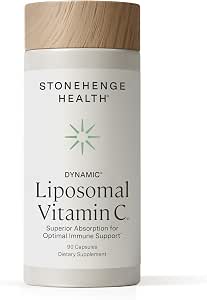 Stonehenge Health Dynamic Liposomal Vitamin C 1500mg - 90 Capsules