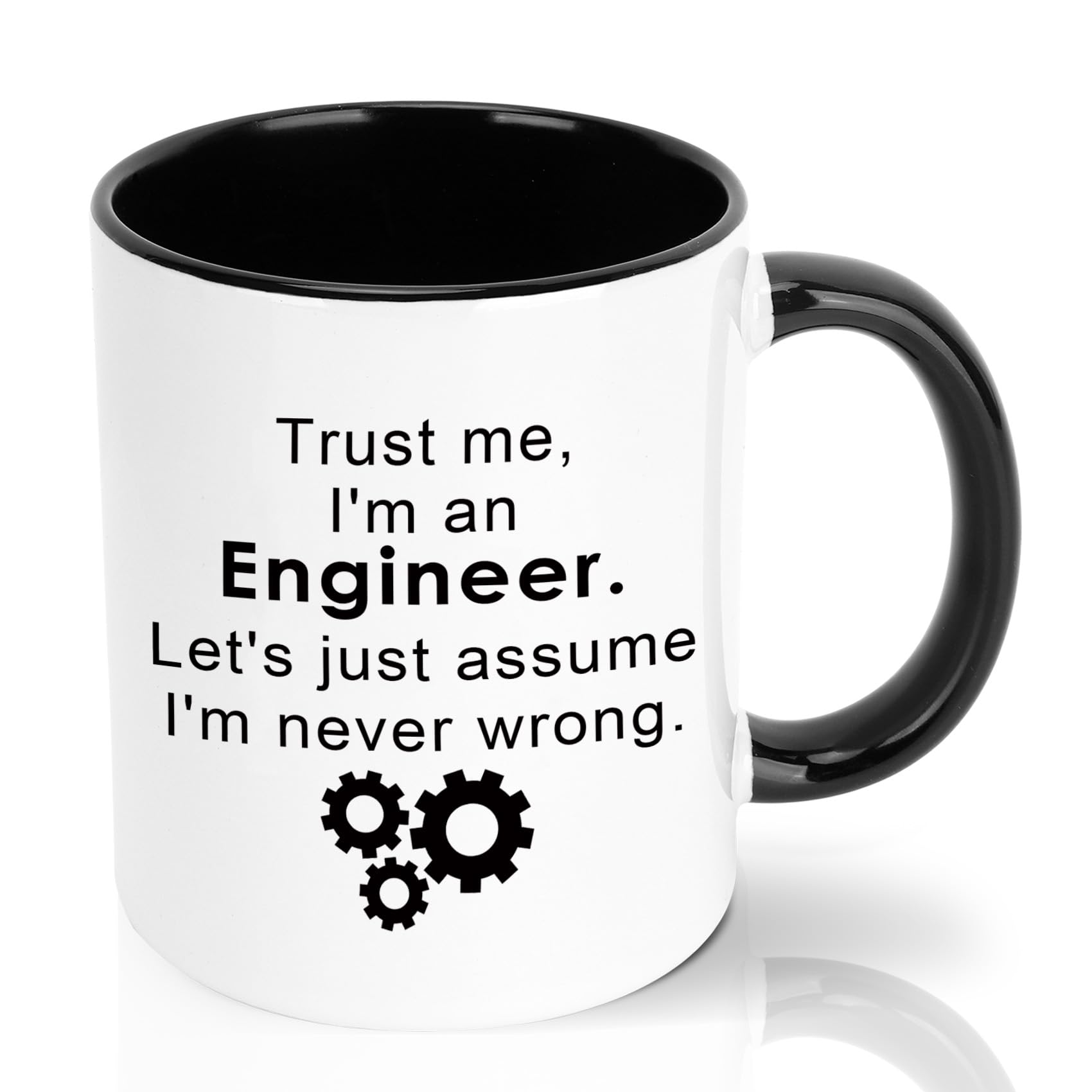 Engineer Gifts Ceramic Mug Birthday Gifts for Computer Civil Mechanical Electrical Software Engineers Engineering Students Teachers Birthday Christmas Valentines Retirement Gift for Engineer Friend