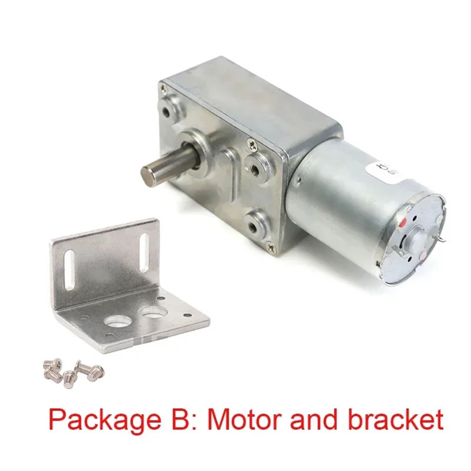 Motorreductor JGY370, 12V, 24V, baja velocidad, alto par, soporte jgy370 + controlador + reductor invertido de potencia, Mini Motor de caja de reducción(Package E,150RPM,DC 12V)