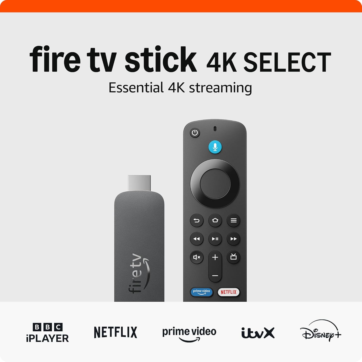 Fire TV Stick 4K - Stream 4K Movies, TV Shows, and Live TV
