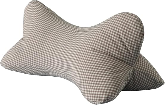 ZHIWEIKJ Bone Neck Pillows Dog Bone Shaped Pillow Cervical Neck Pillow for Camping Sleeping Travel Car Truck Driving Home and Office Rest Size B