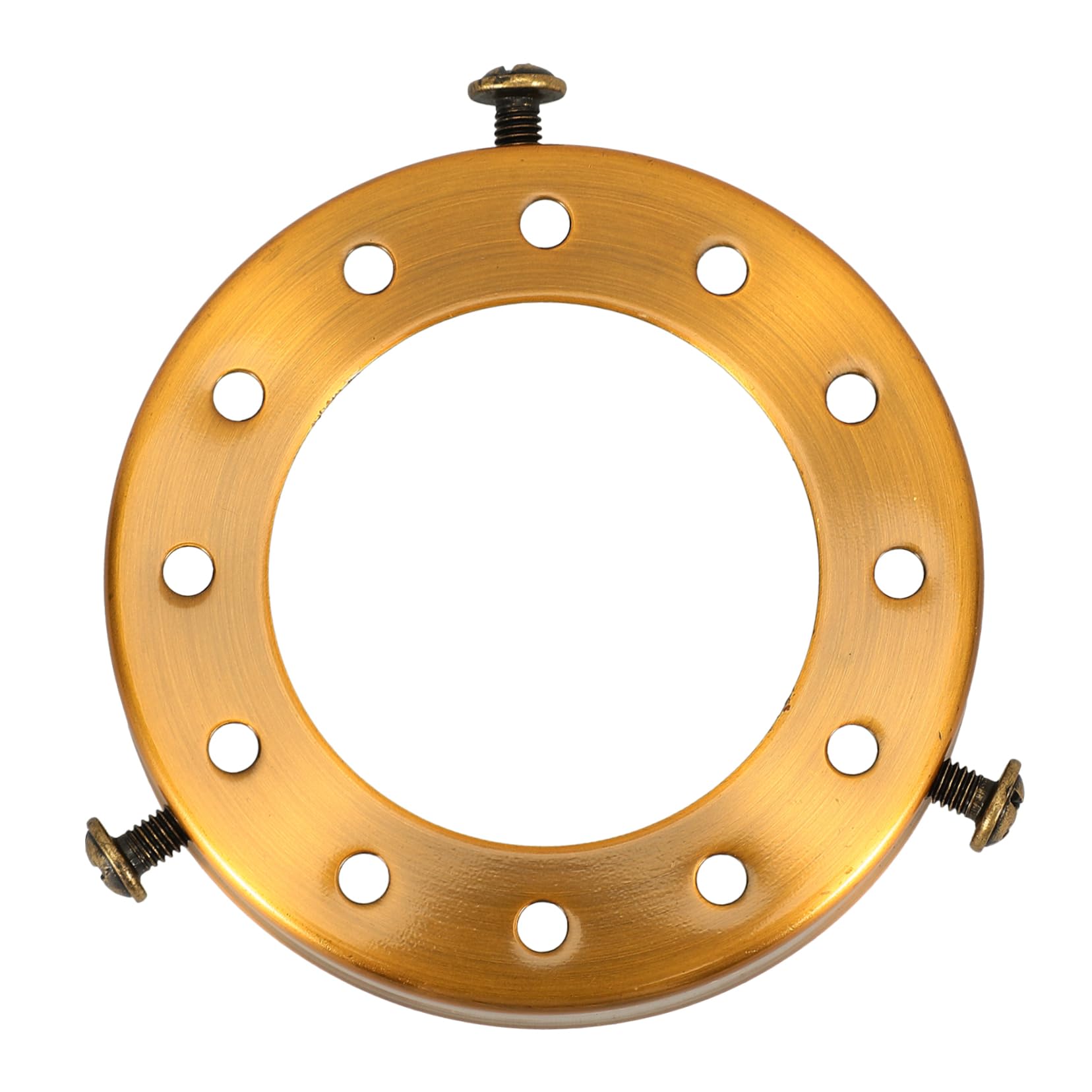 KONTONTY Retro Iron Lighting Bulbs Fan Lamp Ceiling Light Base Holder Room Touch Bulb Holder Daylight Cap Pendant Lamp Shade Cord Sad Black Light Fixtures Replacement Parts for Lamps Golden