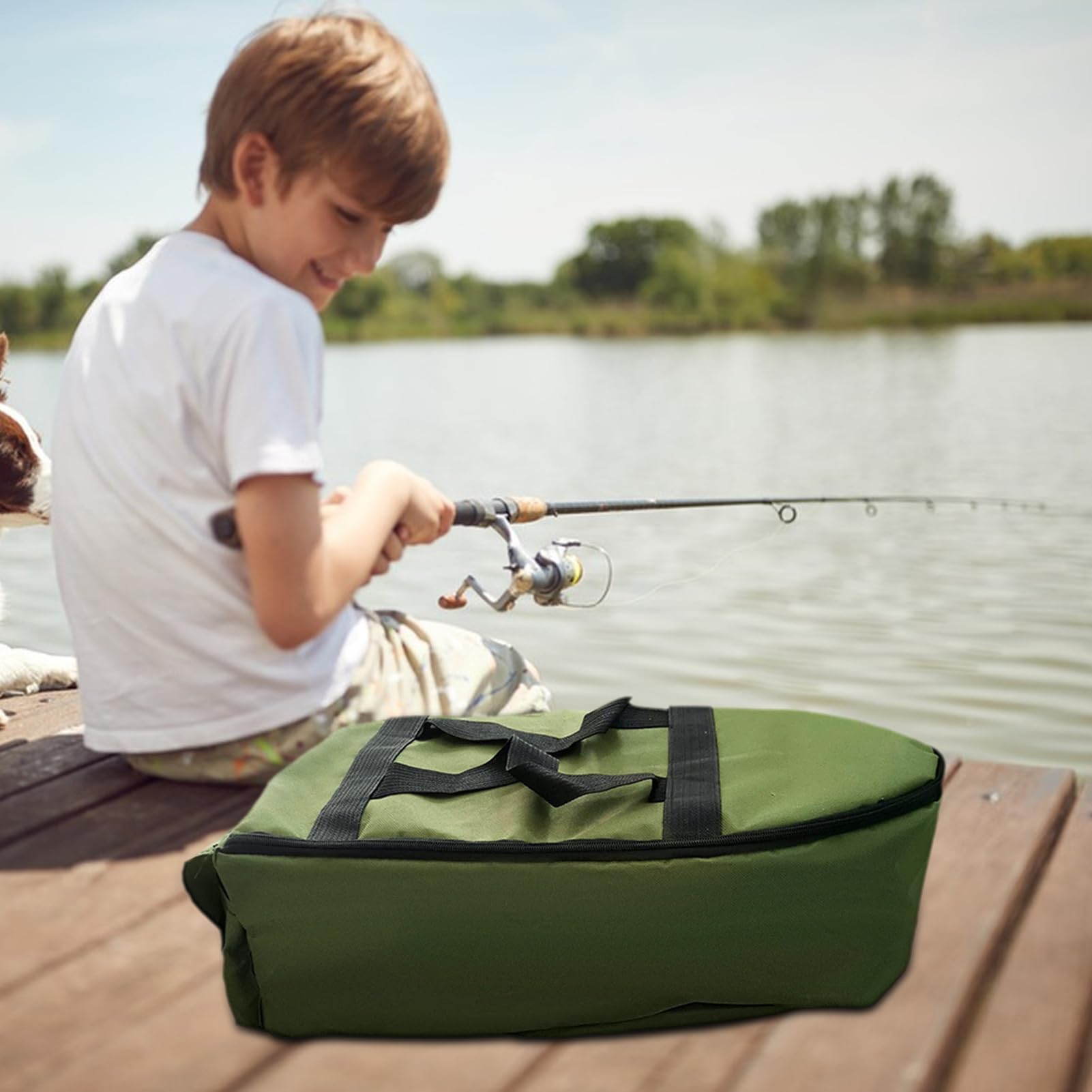 Générique Sac De Transport Portable pour Bateau À Appâts De Pêche | Imperméable Sac De Rangement pour Bateau Amorceur Télécommandé, Accessoires pour Bateaux Amorceurs, Tissu Oxford, 58x28x19cm