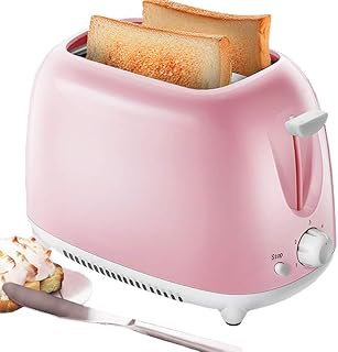 STRAW Grille-pain, pain compact Grille-pain avec réglages, fentes extra-larges, corps en acier inoxydable, fonction bagel/décongélation/annulation, for pain de petit-déjeuner