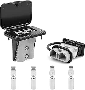 Delgada 50A 600V Battery Quick Connect/Disconnect 50Ap Power Connector - View #9