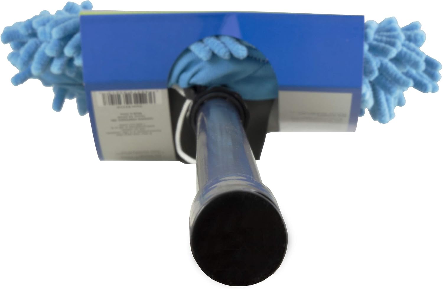 Carrand 93210 Long Chenille Microfiber Wash Mop with 48" Extension Pole , Black