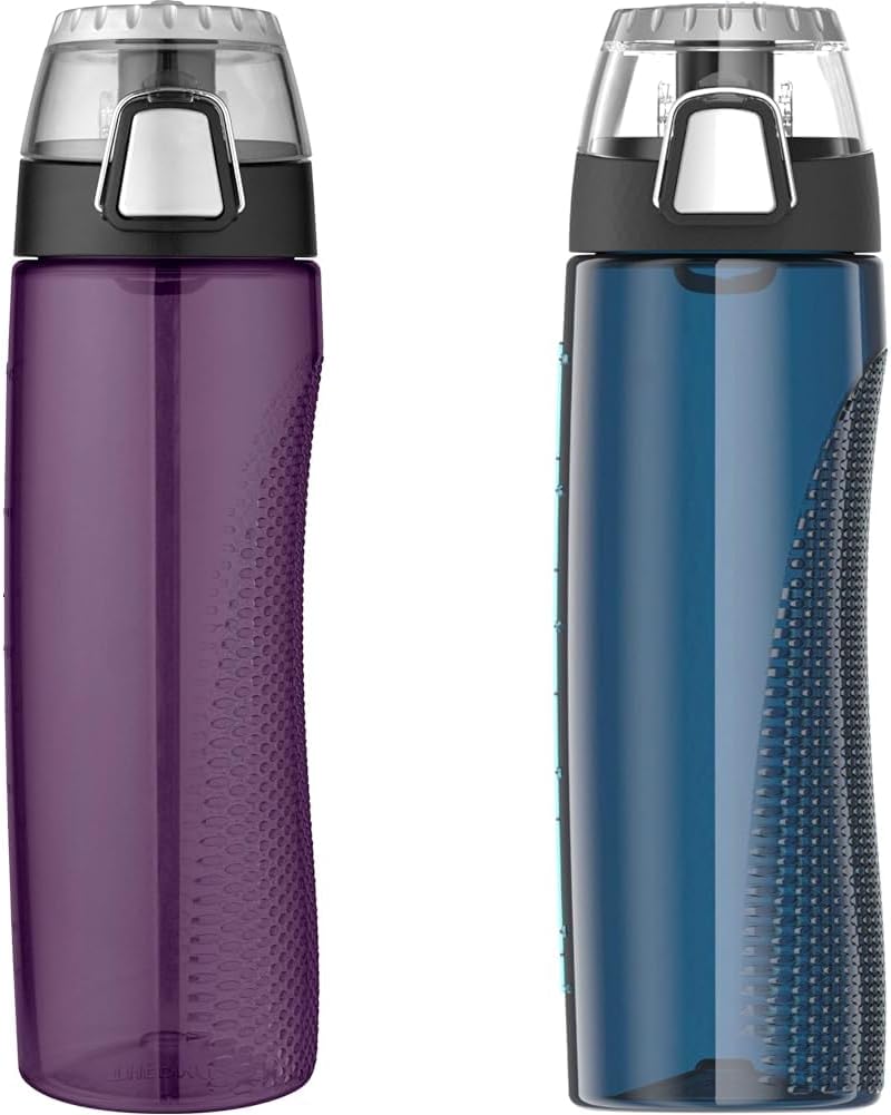 24 Ounce Tritan Hydration Bottle Bundle with Meter, 2 Pack