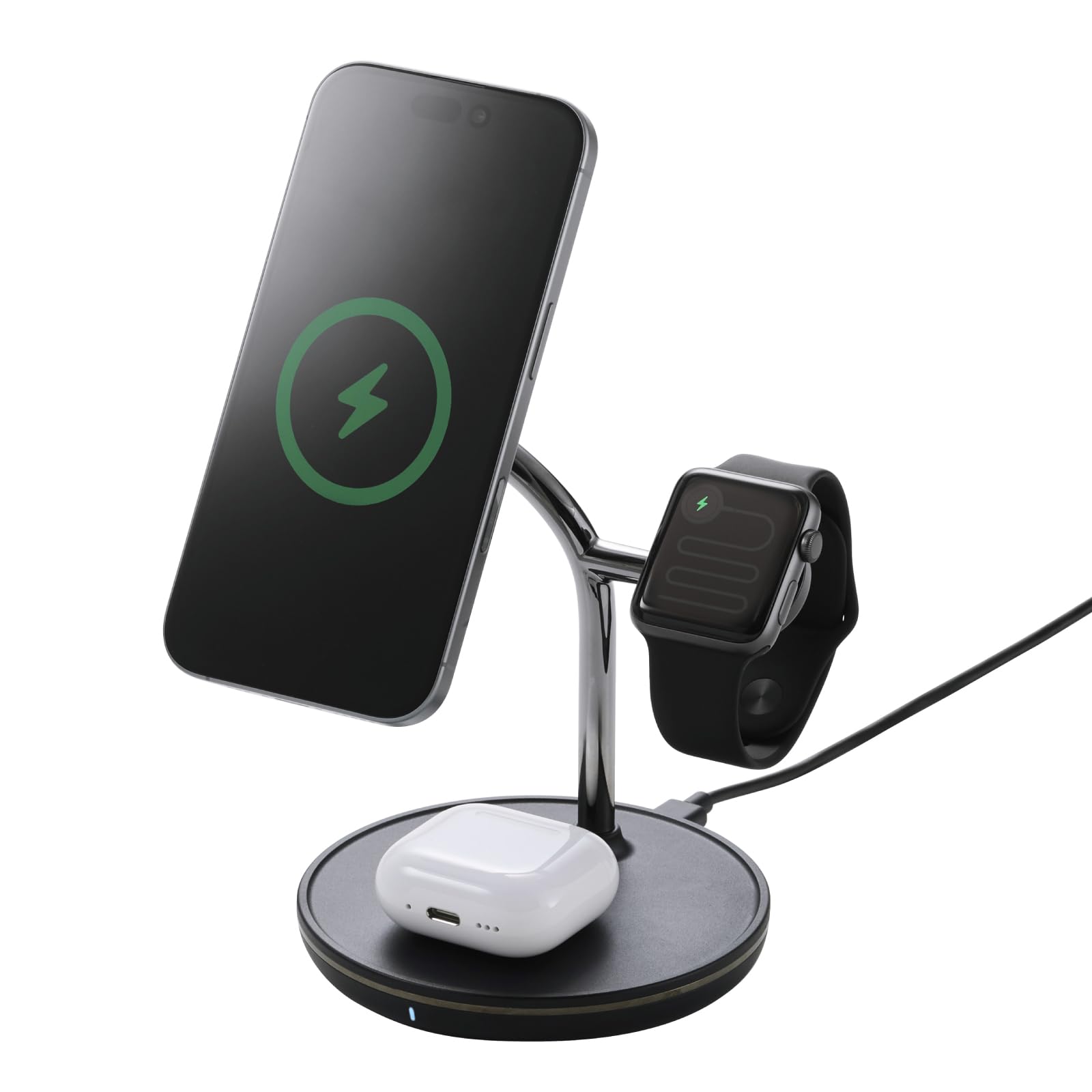 Amazon.co.jp: エレコム ワイヤレス充電器 スタンド型 マグネット対応
