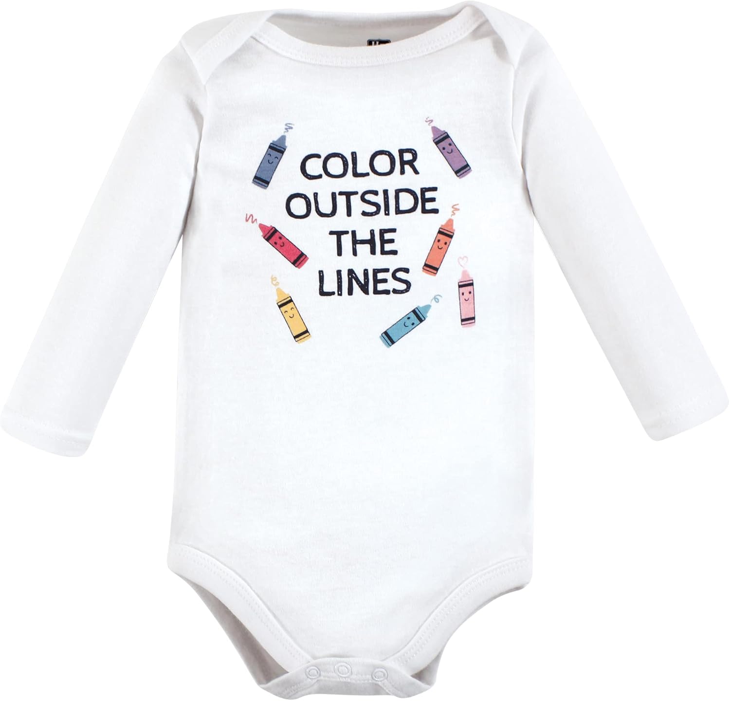 Hudson Baby baby-girls Cotton Long-sleeve Bodysuits 7-pack - Image 5