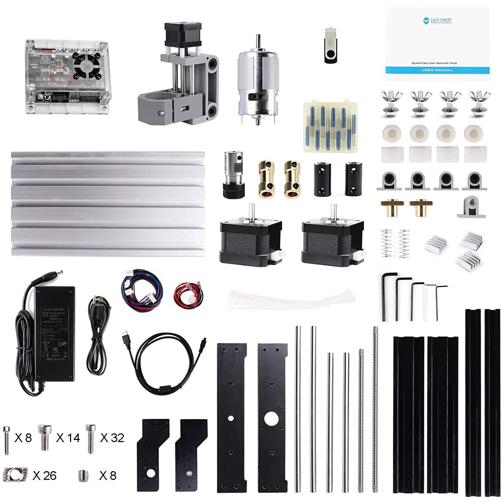 Amazon | Genmitsu CNC 1810-PROルーターキットGRBLコントロール 3軸