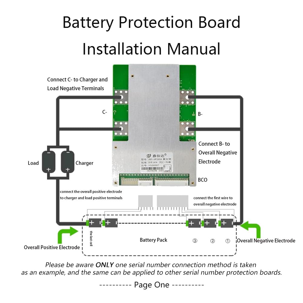 Scheda Di Protezione Per Batteria 7S 24V 30A, Ricarica
