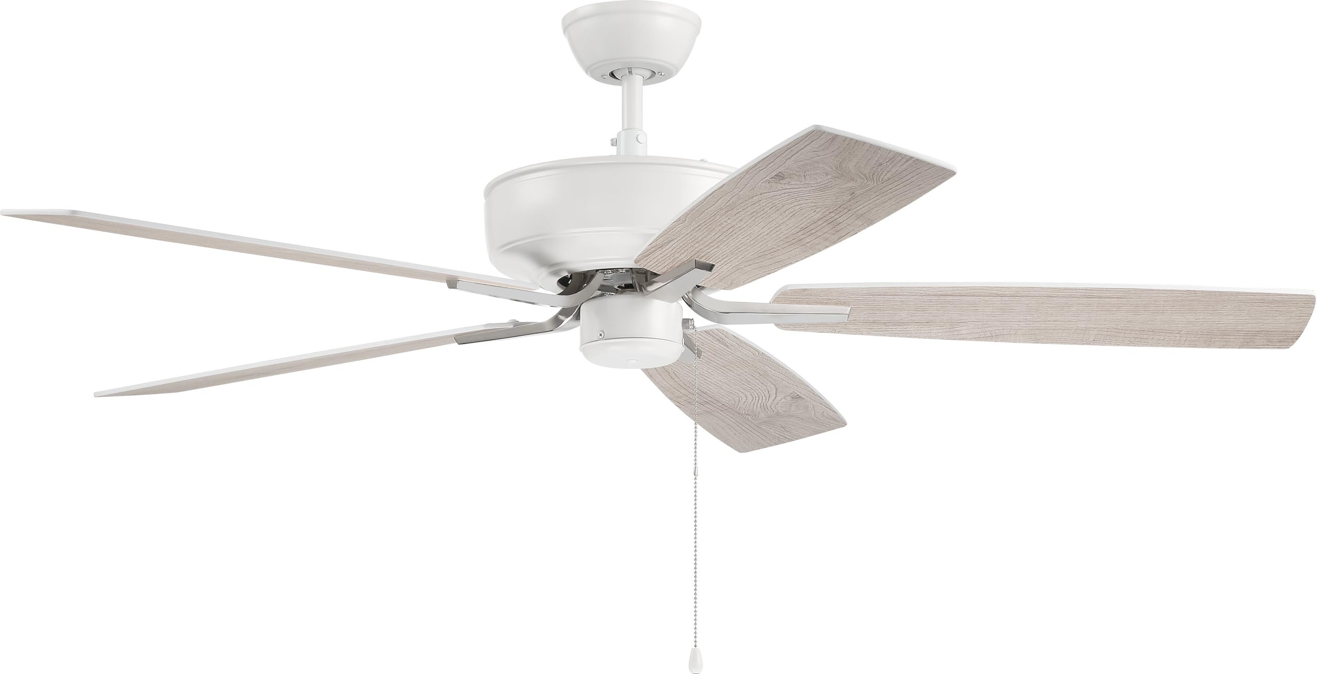 kuro kenファン【美品】DC Plus White 50cm白色 Hunter Fan 52535 Crestfield 52 inch Fresh White with Fresh White