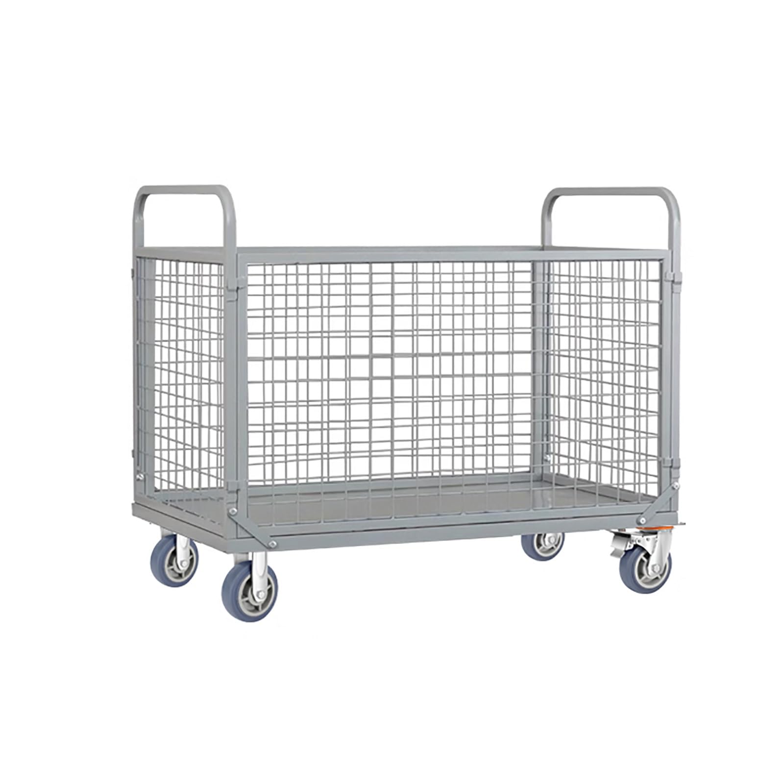 LKLNKVL Handcart, Load Capacity 350kg/770lbs, Easy to Store, Suitable for Supermarkets, Schools, Warehouses, Offices(Medium)