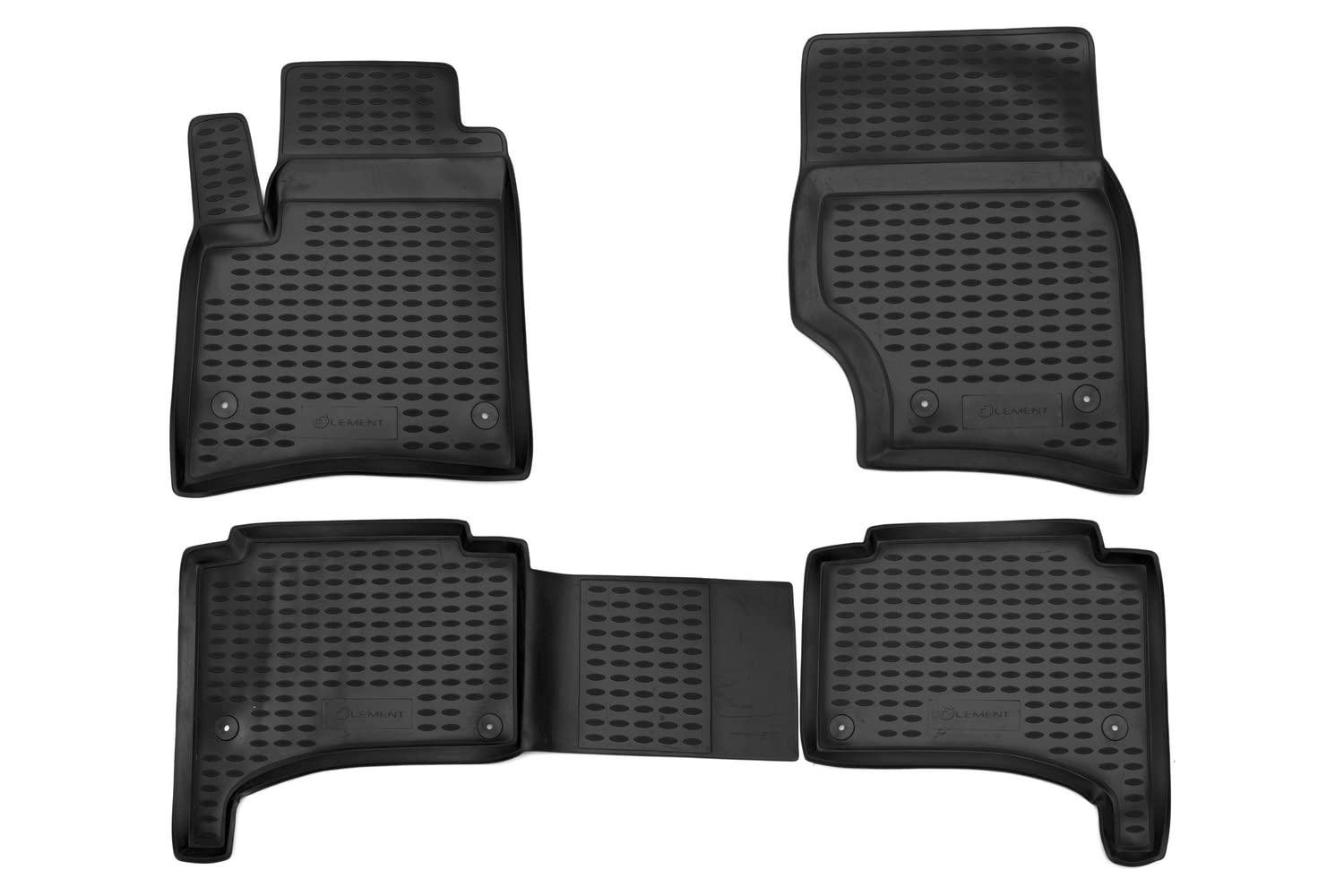 Alfombrillas para Volkswagen Touareg I 2002-2010, 4 Piezas.