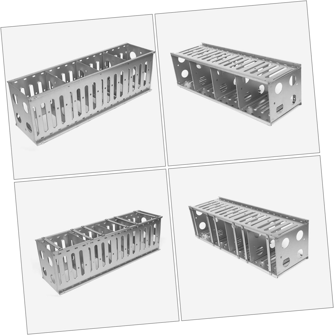 1set Multi-Layer Hard Disk Rack Shockproof External Hard Drive Cage Easy Installation Design for