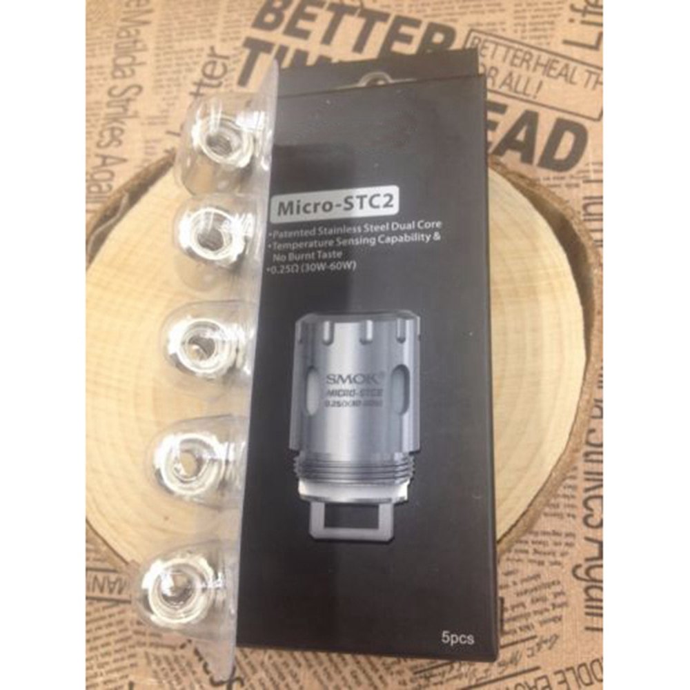 smok tfv4 coils 5 Pack SMOK Micro STC2 Tank Coils 4.99
