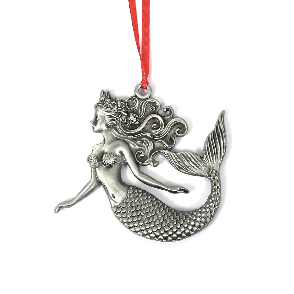 Pendentif sapin Noël sirène grenouille suspension originale amis famille