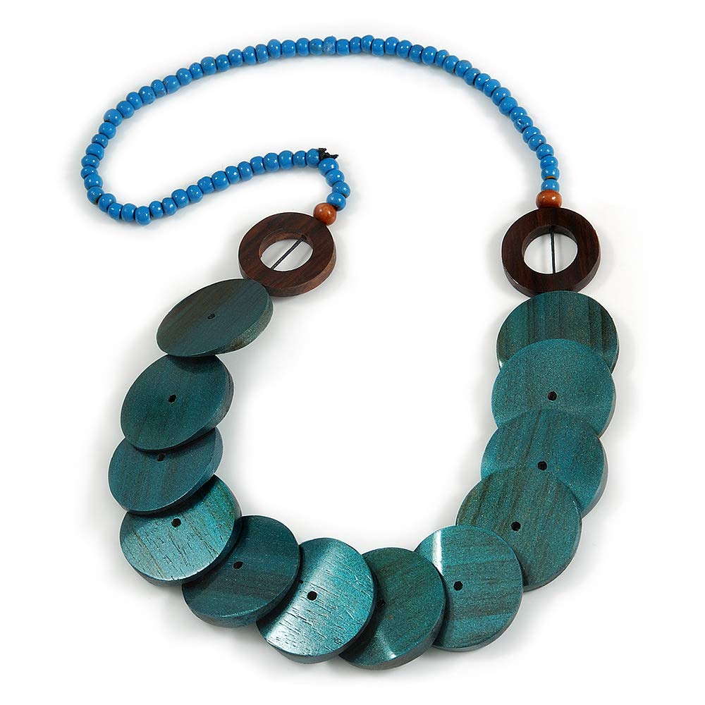 Collana viola con perline - Italia