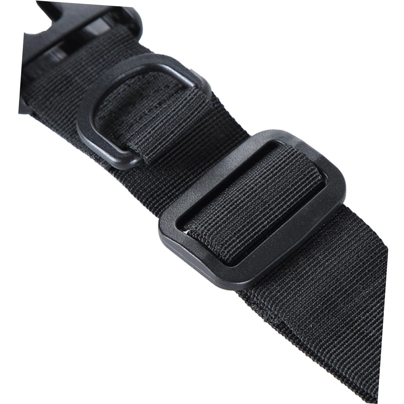 GOOHOCHY Universal Fit Wading Belt 2pcs Fishing Waist Belt Safety Strap D-ring Hooks for Tackle Storage Made of Nylon